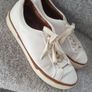 Massimo Dutti Leather Trainers Size Uk 7 Image 9
