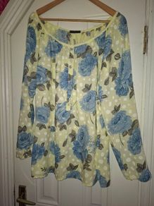 Floral X/Large blouse.