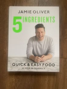 Jamie Oliver cookery book Hardback 5 Ingredients