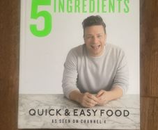 Jamie Oliver cookery book Hardback 5 Ingredients