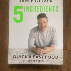 Jamie Oliver cookery book Hardback 5 Ingredients