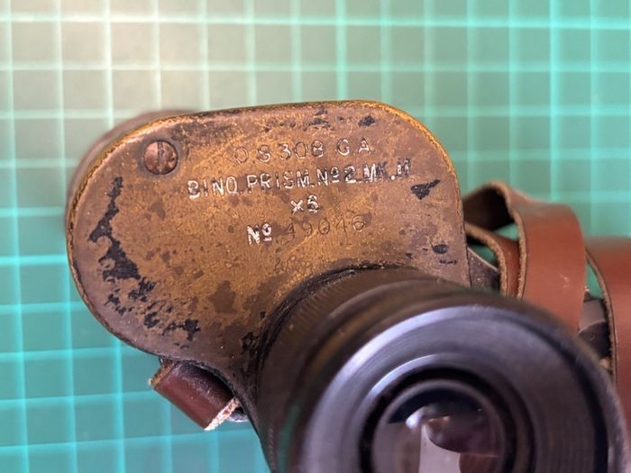 Taylor-Hobson 6x30 military binoculars