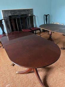 Mahogany dining table
