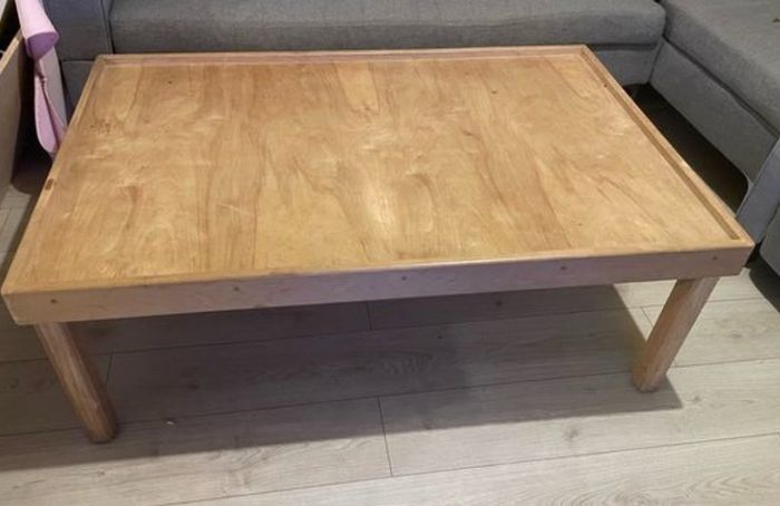 table with storage