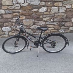 26-inch Black girls' bike