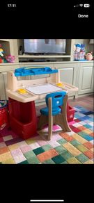 Step 2 writing desk and stool