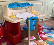 Step 2 writing desk and stool