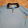 mens blue under armor long sleeve running top Image 5