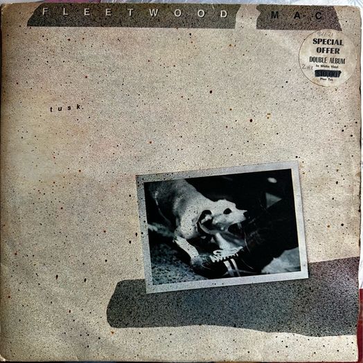 Rare Fleetwood Mac double translucent white Zimbabwe release in vg+ condition