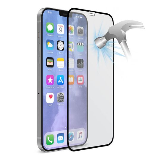 For iPhone 12 Pro Max Tempered Glass 9D Curved Screen Protector Full Coverage - FHT17IPTG