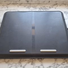 Laptop tray with cushion