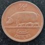 Ireland 1941 Half Penny coin Image 3