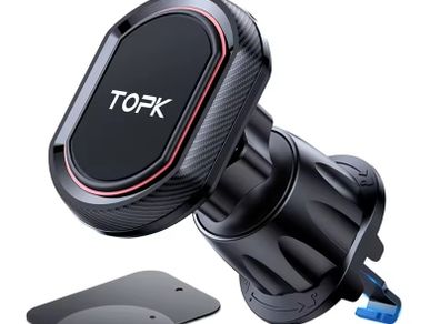 Magnetic Car Phone Holder Super Strong Magnetic Cell Phone Mount for Car Air Vent Compatible with All Phones