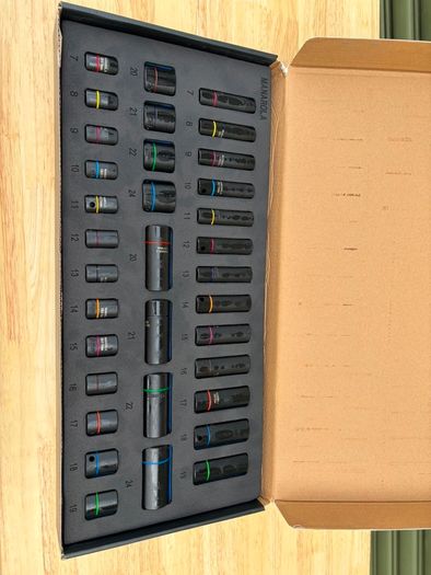 MANAROLA - Professional 34PC Impact Socket Set