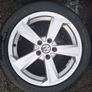 17" Vw Alloys with tyres Image 3