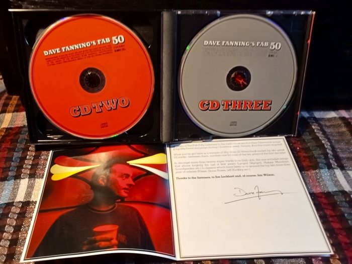 2006.  Dave Fanning s Fab 50. 3 CD Set.