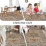 Carpet Runners for Hallways Non-Slip 65x240cm Soft Touch Kitchen Runner Rug Washable Low Pile Entryway Runner Mat Long Floor Carpet Rug for Entrance Bedroom Laundry Room (Terracotta) Image 5
