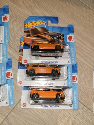 24 Japanese hotwheels