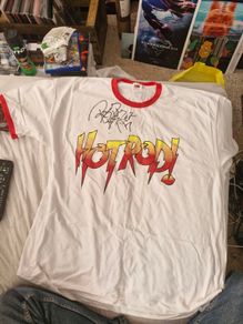 WWE Rowdy Roddy Piper Signed Shirt