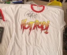 WWE Rowdy Roddy Piper Signed Shirt
