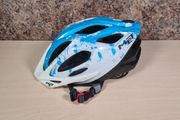 MET M78 Xilo cycling bicycle helmet Size Small 52 to 57 cm blue white