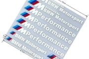 High Reflective Car Badge Decor Stickers Car Motorcycle Night Driving Safety Luminous Decals For BMW 1 3 5 7 Series X1 X3 X5 X7