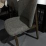 Smoked Ash Dining Chairs, Ex Display Like New Image 2