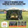 Pop Up Gazebo Tent, Pop-Up Screen Tent 6 Sided Canopy Sun Shelter with 6 Removable Privacy Wind Cloths & Mesh Windows, 10x10FT Quick Set Screen Tent with Mosquito Netting, Army Green Image 6