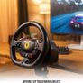 T98 Racing Wheel Ferrari 296 GTS Edition  Magnetic T2PM Pedals  240 Rotation 3 Driving Profiles  Official Xbox & PC Licensed Steering Wheel  Immersive Sim Racing Gear  Black Image 3