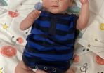 Reborn Dolls 17inch 46cm Reborn Baby Dolls Reborn Toddler Dolls Lifelike Real Soft Touch Maddie with Hand-Drawing Hair Handmade Doll Xmas Gift (FREE POSTAGE)