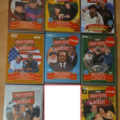 Only Fools and Horses DVD collection. Buy 3 for 10 Euros or all 9 for 25 euros