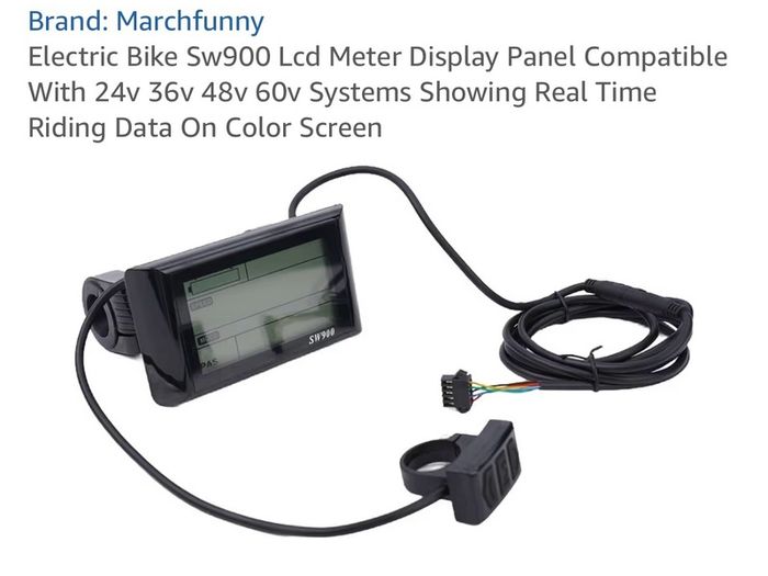 Brand New SW900 electric bike display screen