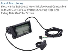 Brand New SW900 electric bike display screen