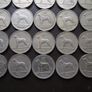 25 Irish 6 pence coins (1942-1968) Image 5