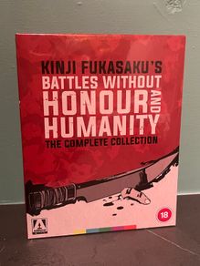 Battles without Honour and Humanity Blu Ray Box Set - Complete 5 Movie Box Set - Brand New Sealed