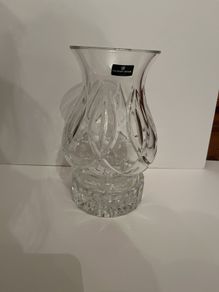 Killarney crystal hurricane lamp