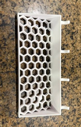 3D Printed Pegboard Screwdriver Holder - Organiser Rack