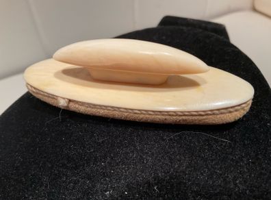 Antique ivory art deco nail buffer