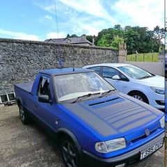 Skoda ficilia (caddy) pickup retro classic
