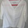 Carolyn Donnelly White Top Size 16 Image 3