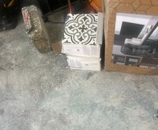 Bathroom tiles