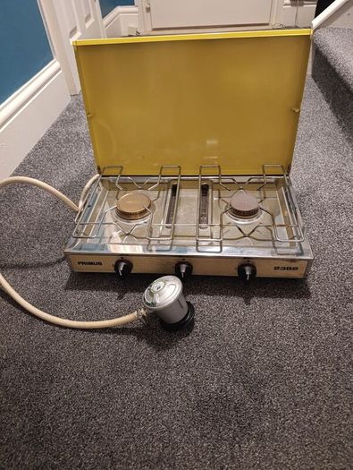 2 ring primas stove with grill