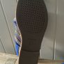 Espadrille sandals Geox blue suede sequin boho style new size 6 Image 9