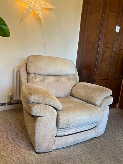 Sofa and armchair set