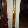 Antique Fortin's Mercury Barometer laboratory used to Measure Atmospheric Pressure. It consists of a glass tube with a reservoir at the bottom and a vacuum at the top, Postage Available or Collection, Image 4
