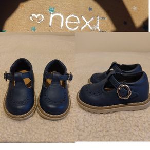 Next Kids T-bar navy blue Shoes