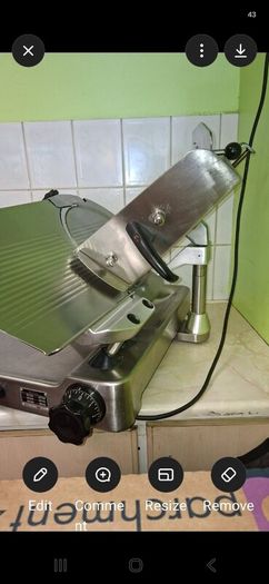 Berkel meat slicer