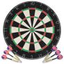 Professional Dart Set with Dartboard and Surround Sisal Steel Image 2
