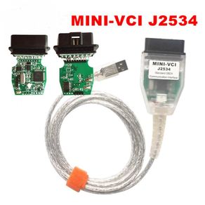 Toyota  MINI VCI J2534 OBD2 Scanner For Toyota TIS Techstream with FTDI FT232RL Chip