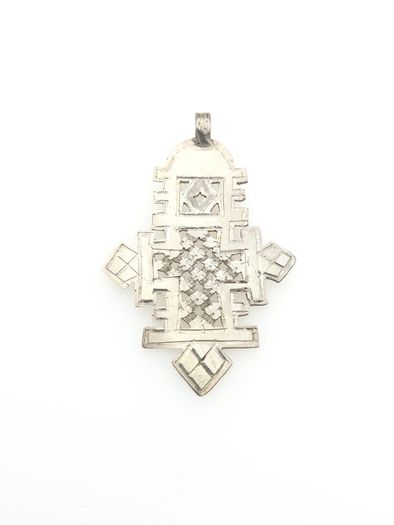 925 Silver Vintage Ethiopian Handmade Pendant